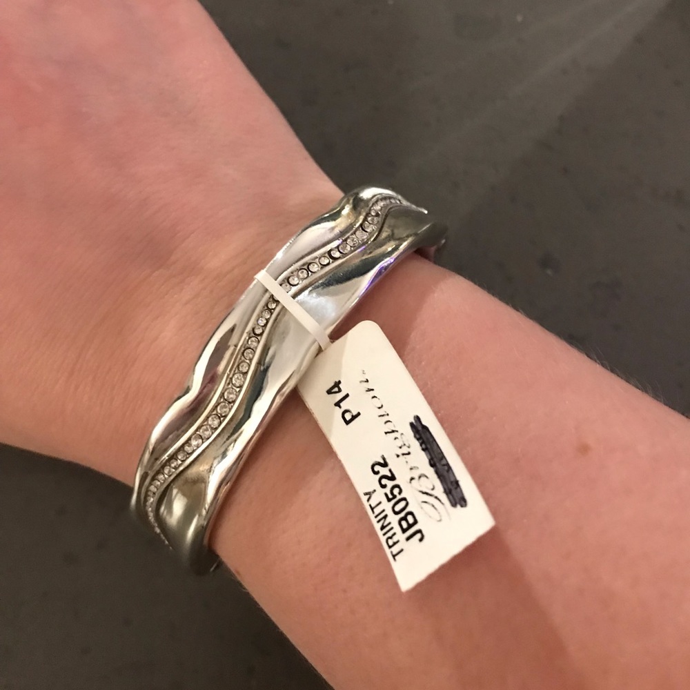 New Silver Trinity Bracelet